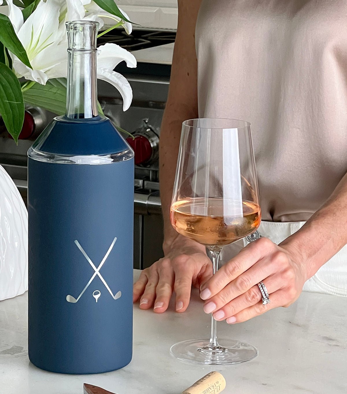 Golf Enthusiast Gift: Custom Wine Chiller – Vinglacé