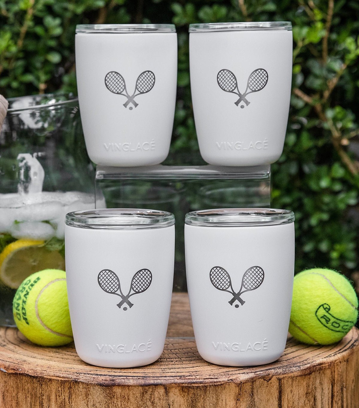 Limited Edition Tennis Set of 4 Everyday in Stone
