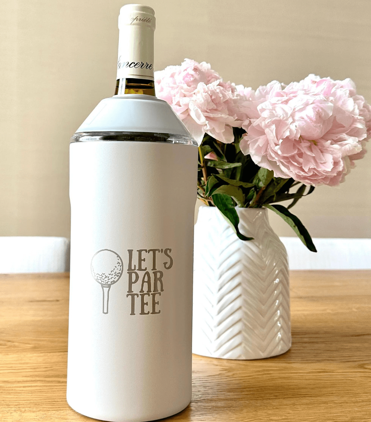 Limited Edition Golf Wine Chiller Let's Par Tee