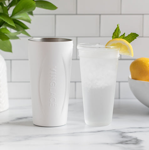 Glass Lined Tumbler Navy