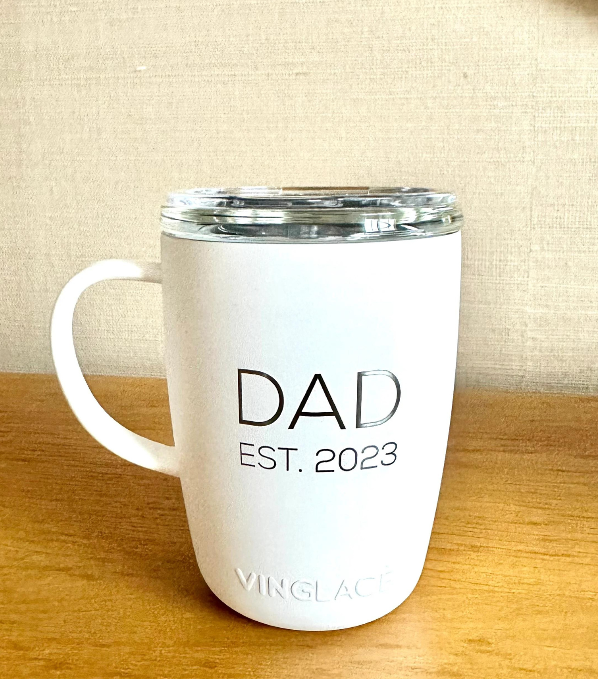 Coffee Cup in White New Dad